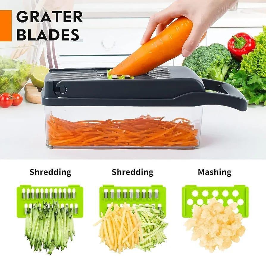 14-in-1 Vegetable Cutter & Slicer Set
